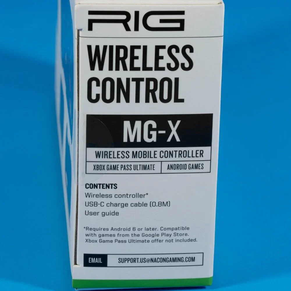 RIG Nacon MG-X Wireless Mobile Game Controller for Android Smartphone NEW